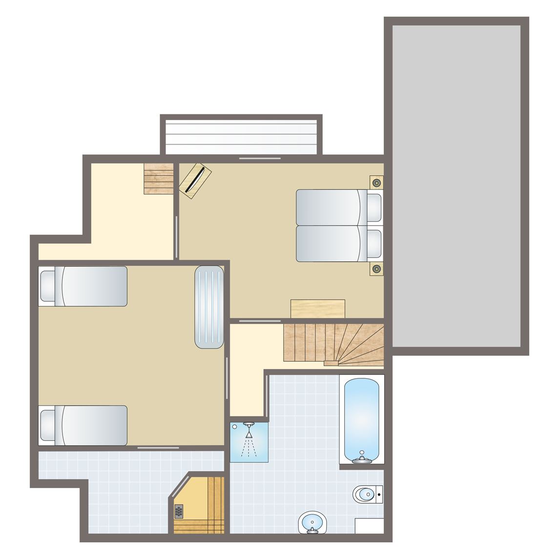 4person villa Luxury 4BL on Villapark Vogelmient