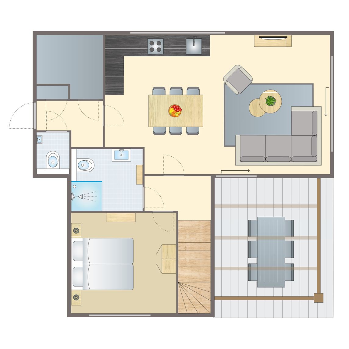 4 persoons hondenbungalow