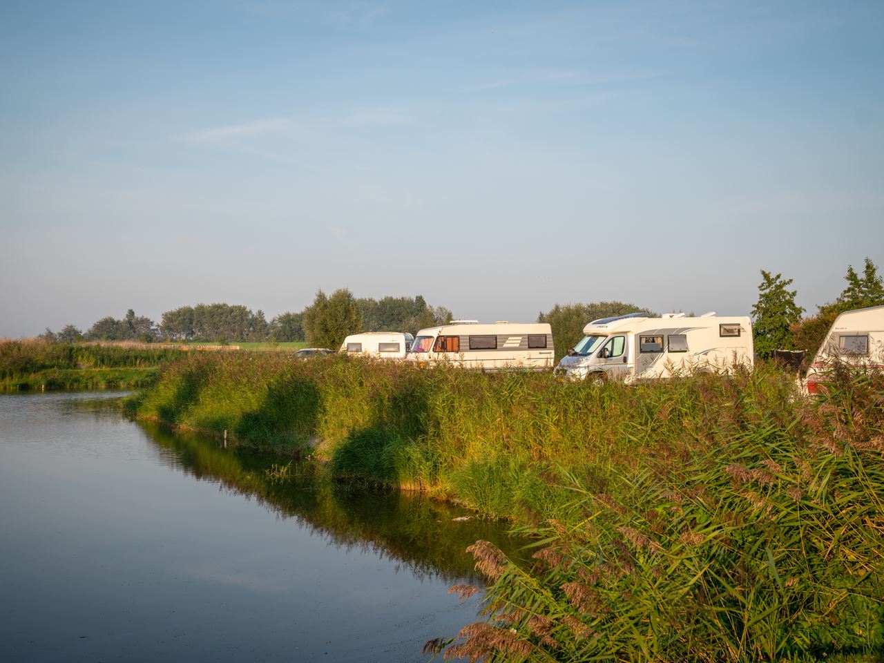 Campingplaats in Anjum - Friesland, Nederland foto 8269904