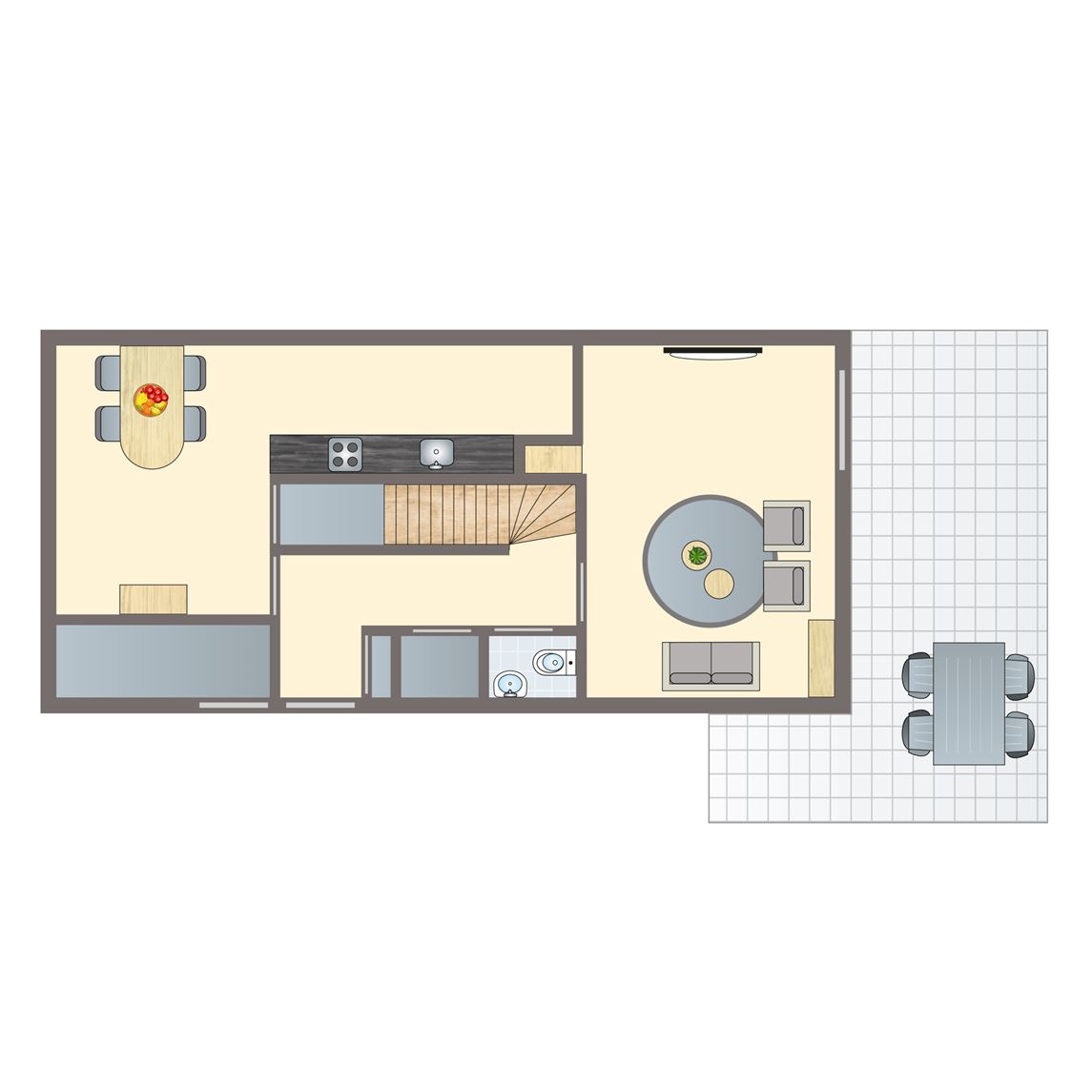 4-persoons woning - Dijkwoning.