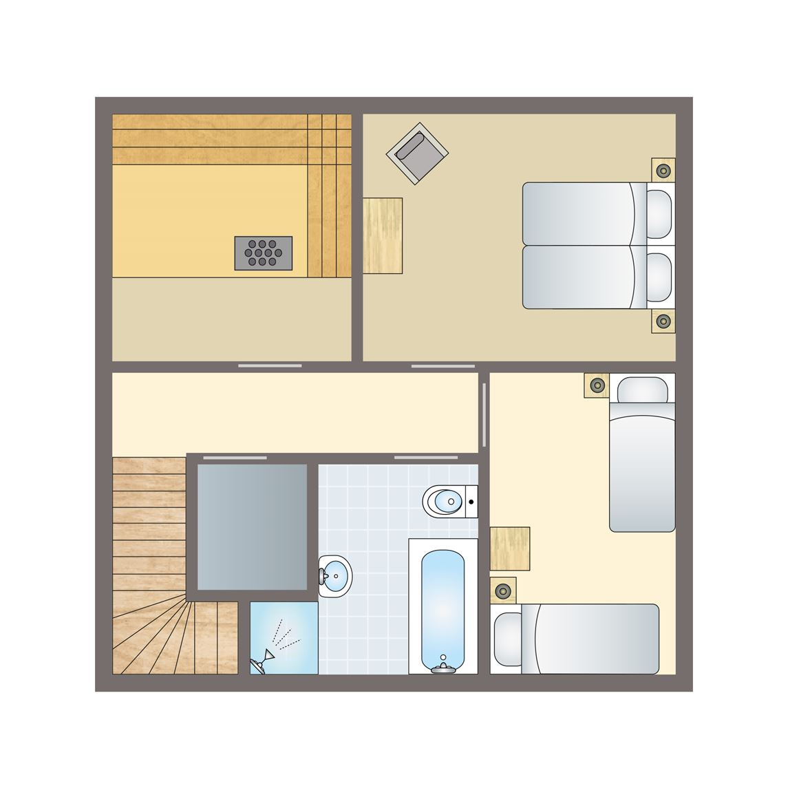 4-persoons woning – Rietwoning