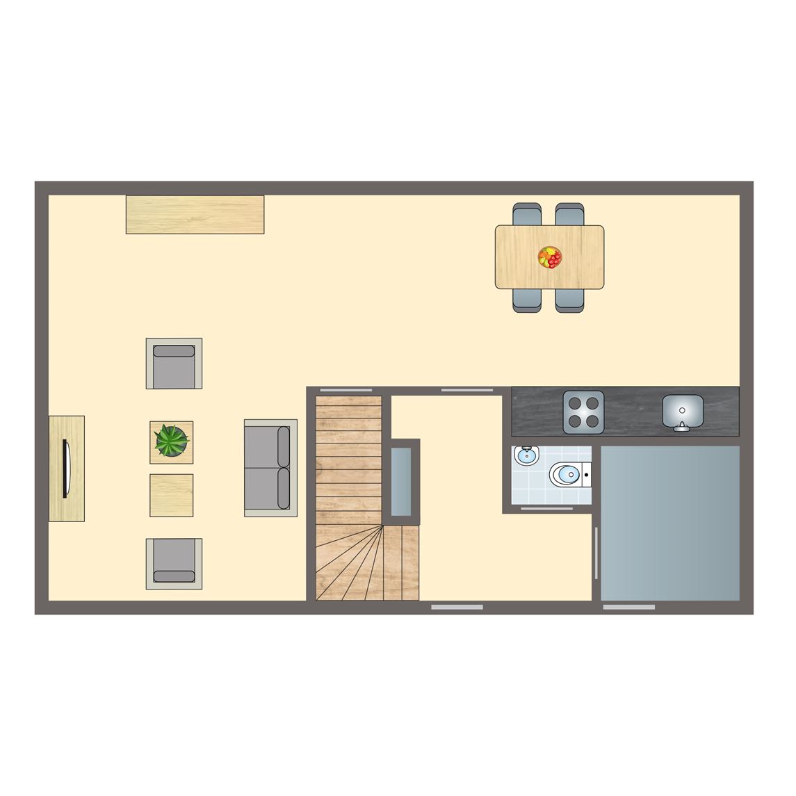 4-persoons woning - Waterwoning.