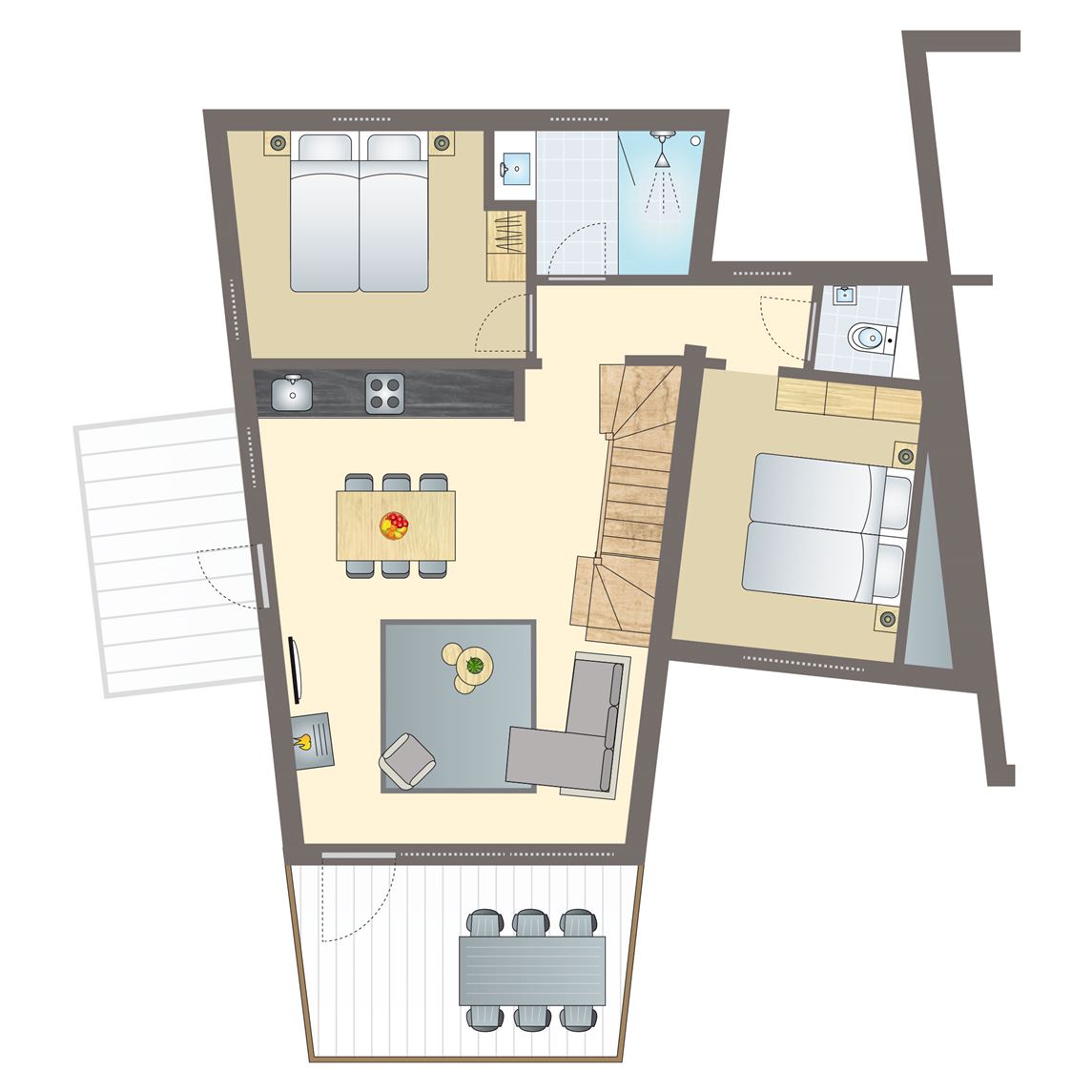 6 persoons The Lake House