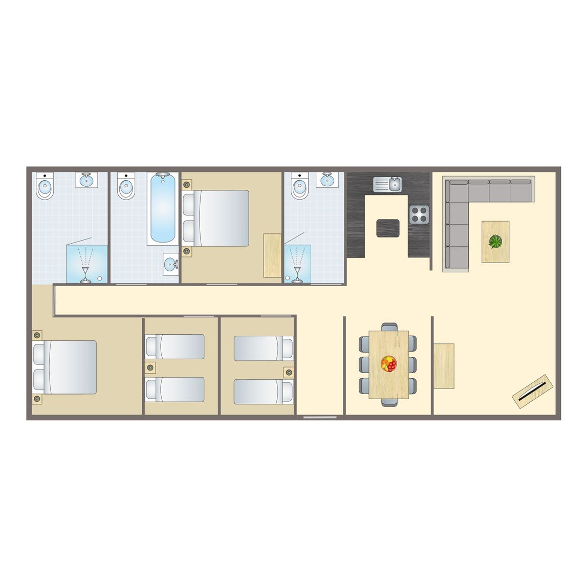 8 persoons chalet Hazel Lodge