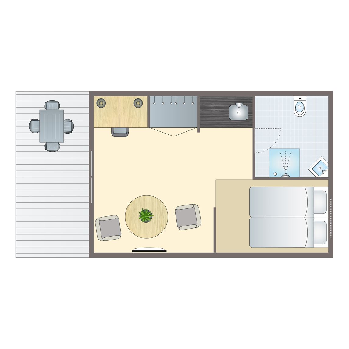 2-persoons pod - Garden Pod.