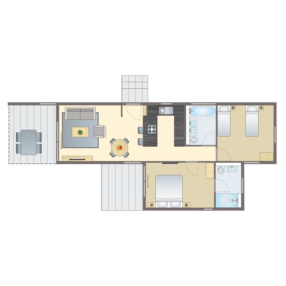 4 persoons Lodge Arbora 2.0 (Pet)