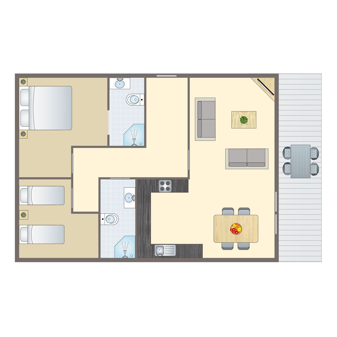 4-persoons chalet - Barnard Lodge.