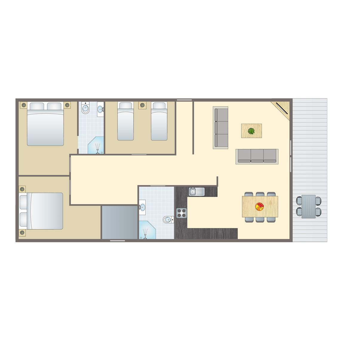 6-persoons chalet - Osprey Lodge.