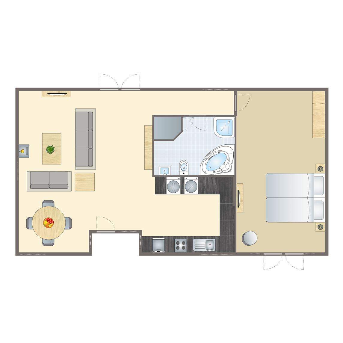 2 persoons bungalow Barley Park