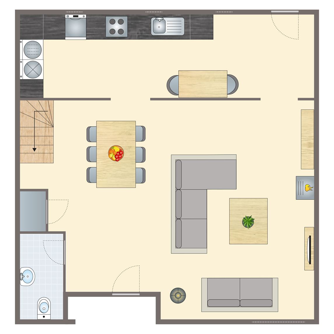 4 persoons bungalow Middle Hill