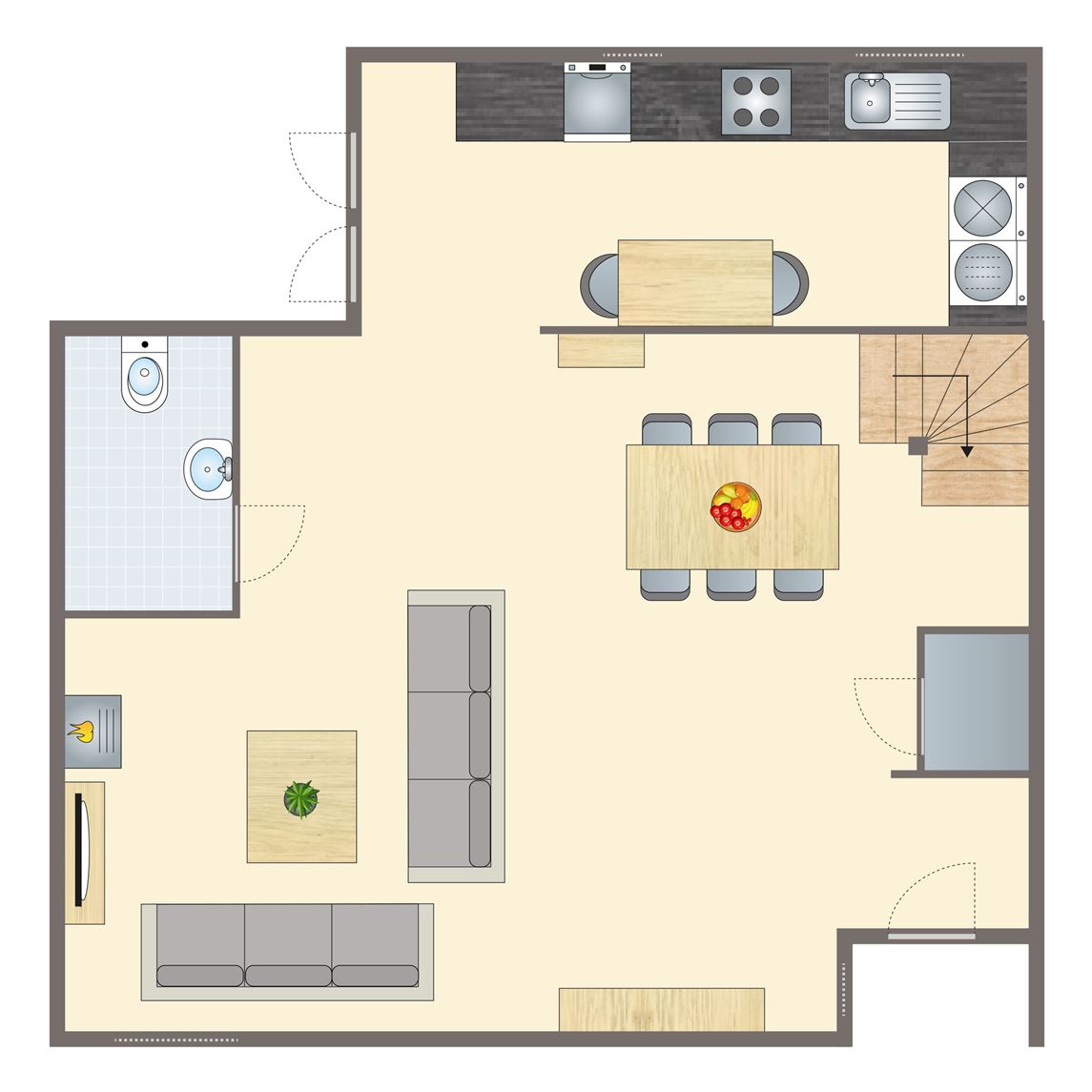 4 persoons bungalow Westcotts